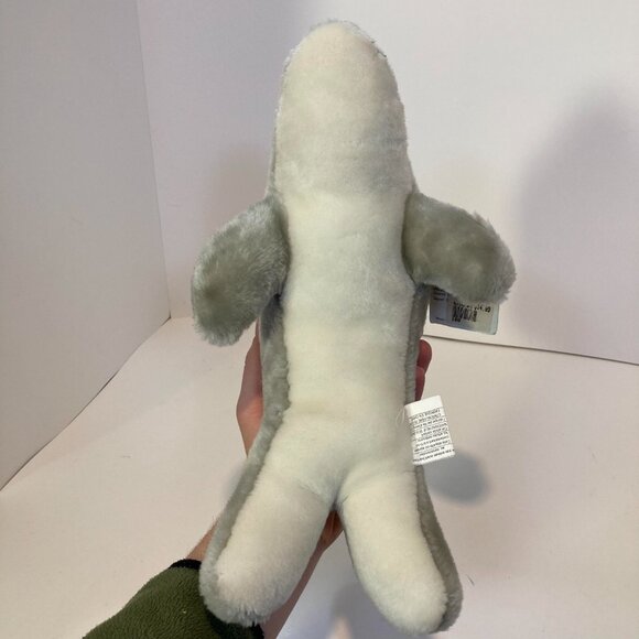 Vintage MarineLand Canada Dolphin Plush W Tag Stuffed Animal Toy Rare 13" Gray - Picture 8 of 9
